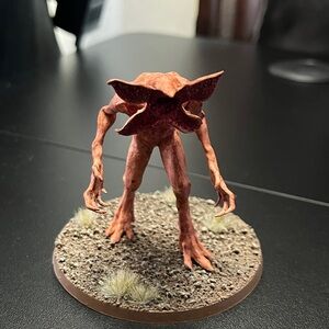Netflix Stranger Things Demogorgon Figure 3 Inch 1/64 Scale 80mm Dirt Terrain